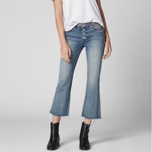 Blank NYC-Varick Cropped Skinny Kick Flare Jeans